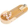Desktop Bowling Set - Portable - Wood - Mixed - 295x100 Mm