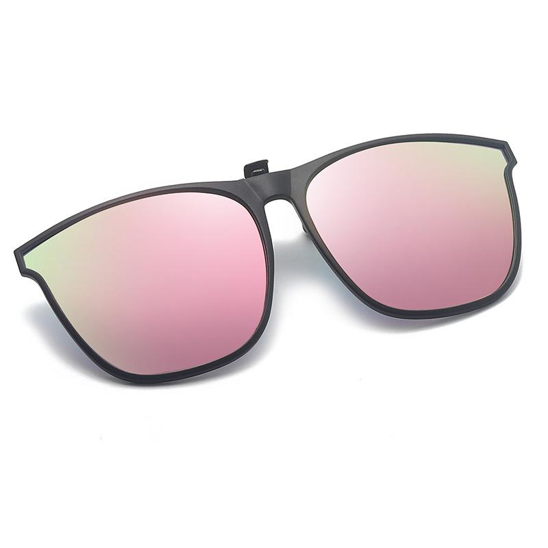 Ultra-light Polarized Sunglasses Clip-on Men's and Women's Myopia Clip-on Sunglasses Color-changing Sunglasses