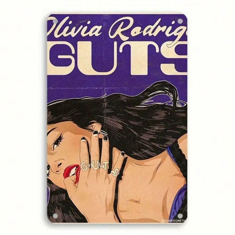 Klassiek Vintage Blik Schilderen Cadeau voor Vrienden Kamer Decoratie