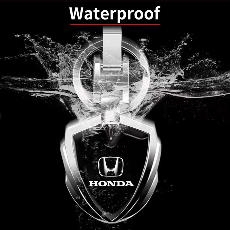 3D Metalen Auto Styling Sleutelhanger Sleutelhanger Sleutelringen Hanger voor Honda Civic Accord CRV Fit Jazz Odyssey Vezel Pilot HRV Styling Insight
