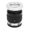 LED Scale Loupe 30X Adjustable Magnification Magnifier Metal Cylinder Type Mirror with Scale Small