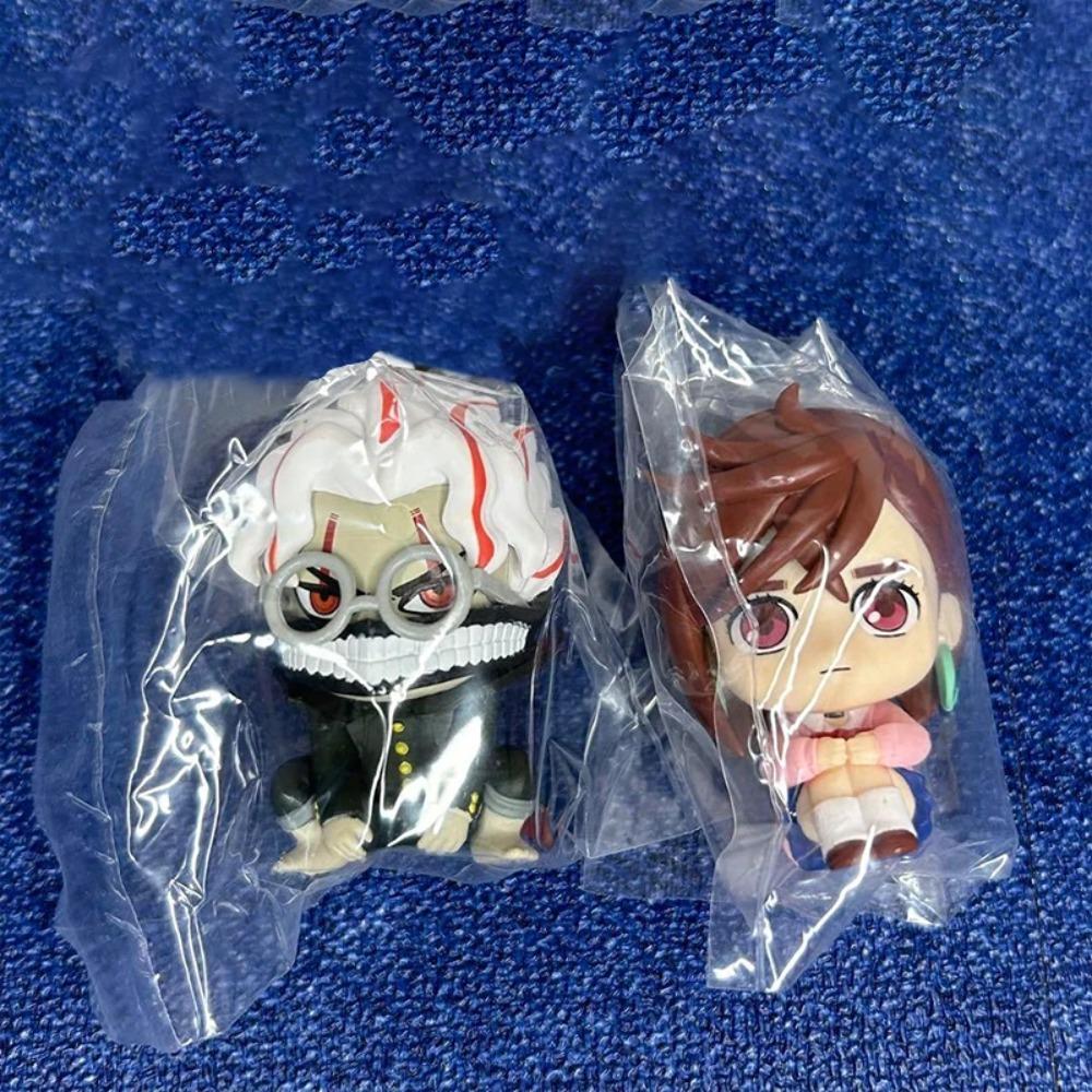 JP Anime Look Up Figure Peripheral Okarun Ayase Momo Figurine Mini Cute Action Figure PVC Model Desktop Small Ornaments 5cm