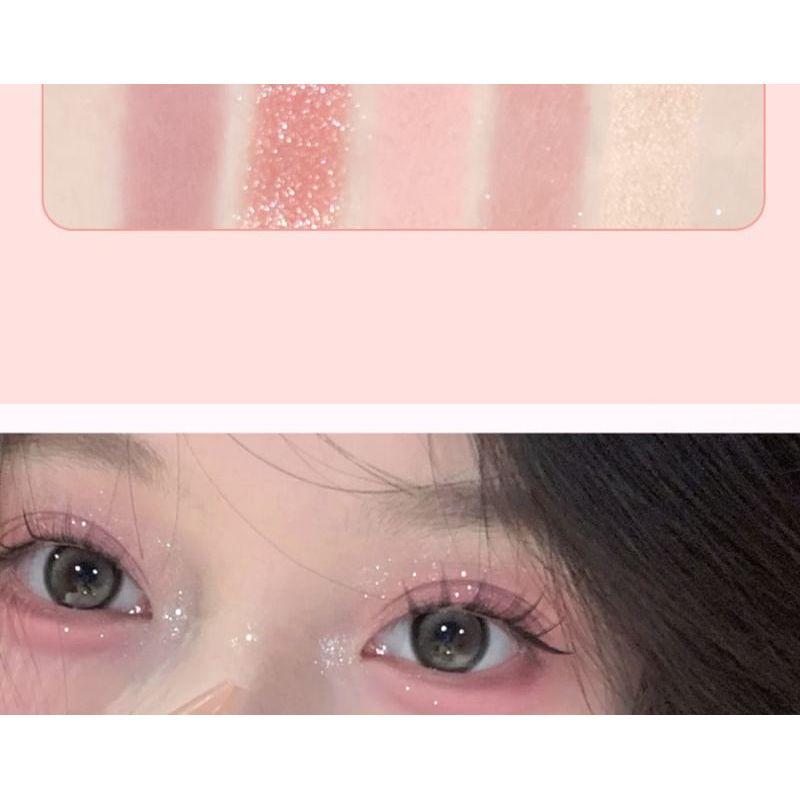 GELLA'S - Fresh Oxygen Light Tone 5-Color Eyeshadow Palette - 3 Types