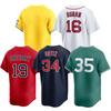 Men's Stitched Baseball Jerseys Blank Version 35 Garrett Crochet 19 Roman Anthony 34 David Ortiz 16 Jarren Duran S-3XL