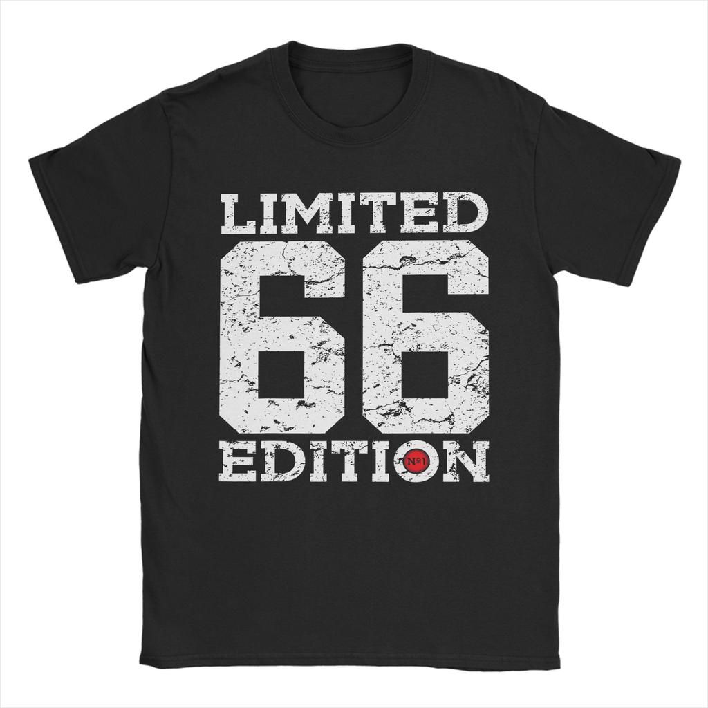 Men's T-Shirt 1966 60 Years Birthday Funny Cotton Tee Shirt Short Sleeve T Shirt O Neck Tops Plus Size