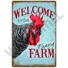 Vintage Metal Sign Garage Bar Wall Decor