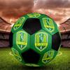 Ado Hen Haag Indoor Soccer Ball Colorful Machine Stitched PVC Size 5 Team Training Competition Ready Durable High-Bounce Cool Sports Gift