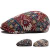 Women's Beret Features Fashion Print Female For Headdress Berets Spring Autumn Casual Men Newsboy Cap Visor Flat Hat Unisex