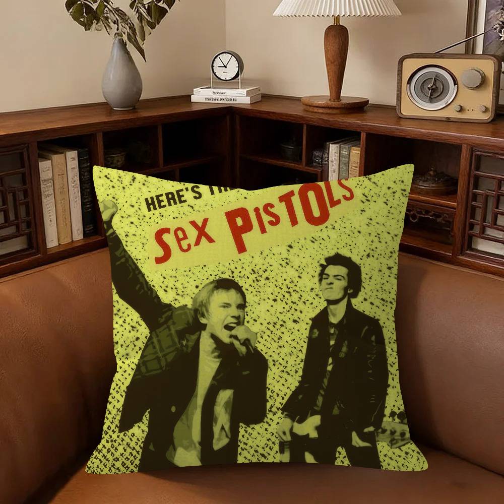 PUNKS SSex PPistolsS Cushion  Personalized Pillow Dust Cover Bedroom Kids Party Decoration Pillowcase Birthday Children Gift