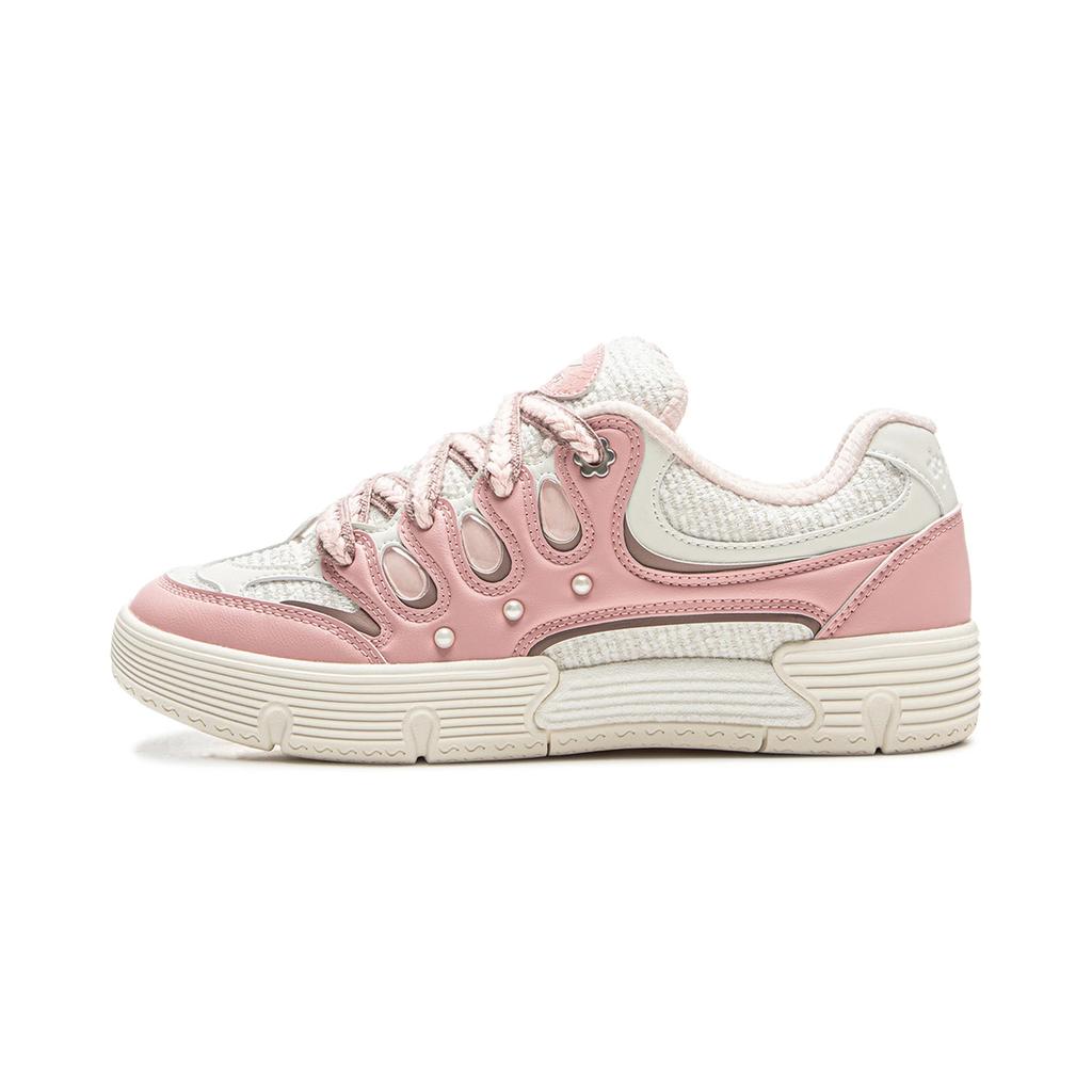 Li Ning Wear Resistant And Lightweight Low Top Skateboard Shoes Women's AECV020-3
