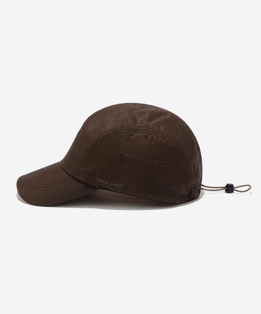 NODE LABS Dev:3 Sunglasses Cut Ball Cap_Brown