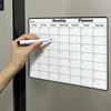 Magnetic Monthly Planner Whiteboard Erasable Calendar Sticker for Refrigerator Home Office Organization