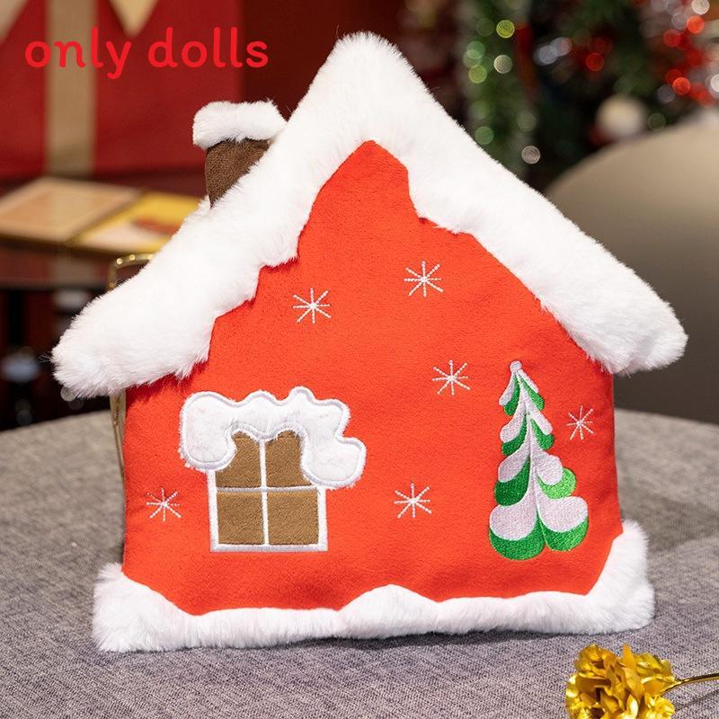 Lebkuchenmann Schneemann Weihnachtsbaum Plüsch Daoll Kissen Für Feiertagsdekoration Und Geschenk
