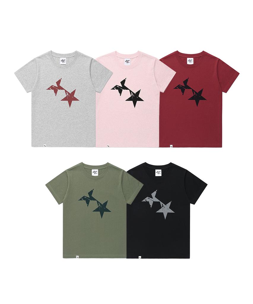CAVISH W Twin Star Ss Tee 5Colors(Cv2Gmft516A)