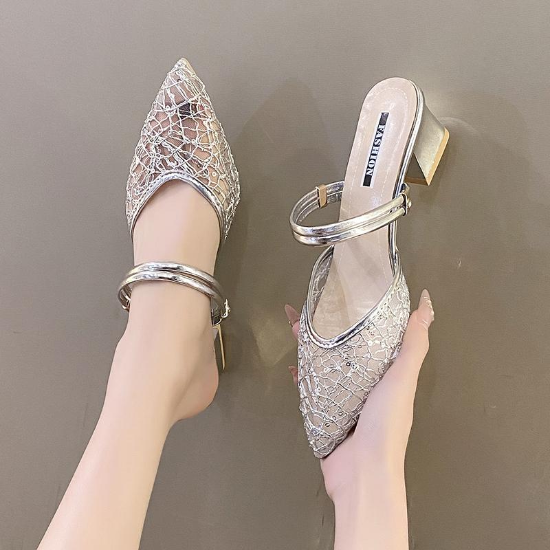 Fashion New Style Fashion Women Slippers Sandals New Summer Heel Sandales Femmes Heels Women Women Sandals Zapatos Mujer