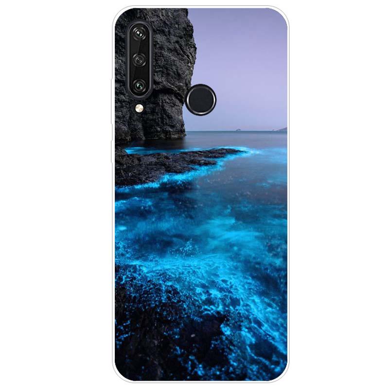Pentru Huawei Y6P Husă din silicon moale Tpu Husă pentru telefon pentru Huawei y6p 2020 Y 6P Husă MED-LX9N HuaweiY6p Bumper Fundas Shell Full Cover