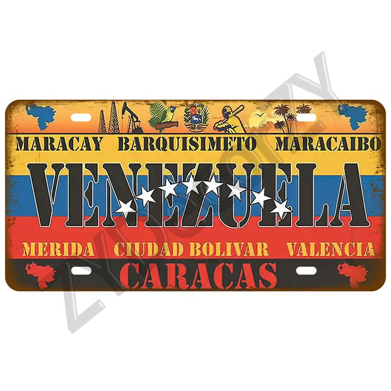 Home France Country Metal Sign Tinplates Plate Plaque Metal Vintage Tin Sign Decor For Man Cave Bar Pub Club Decoration Spain US