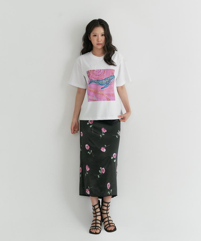 Peulleio Waterway T-Shirt _ Ivory