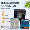 Multifunctional Solar LED Floodlight: Super Bright Outdoor Wide-Angle Camping & Street Light