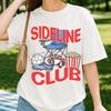 Sideline Baseball Club T-Shirt, Baseball Mom Shirt, Game Day Shirt, Sports Mama Tshirt, Soccer Mom Tee, Softball Mom, Football Season