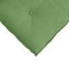 Back Cushion Light Green 200 x 50 cm Cord Fabric