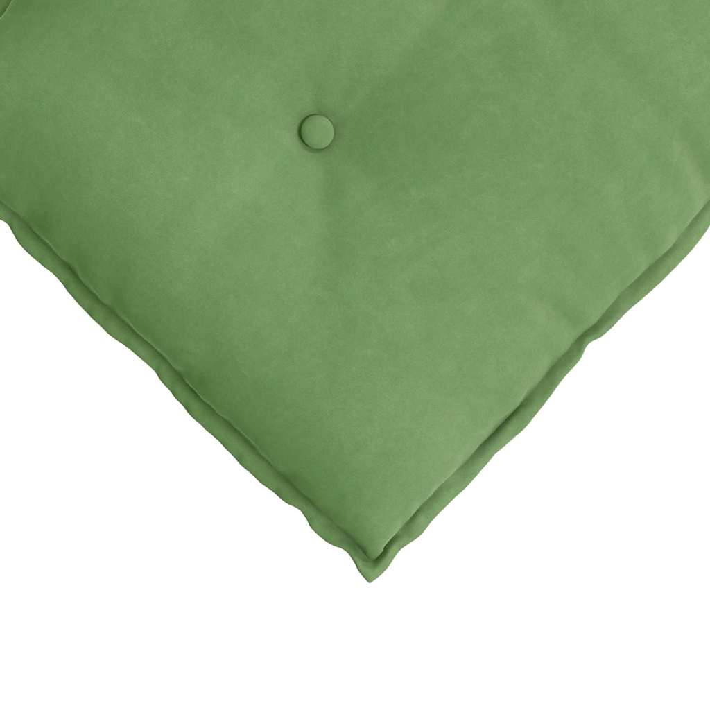 Back Cushion Light Green 200 x 50 cm Cord Fabric
