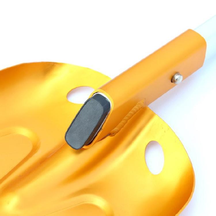 Aluminum Snow Shovel Utility Shovel Lightweight Portable Car Emergency Shovel