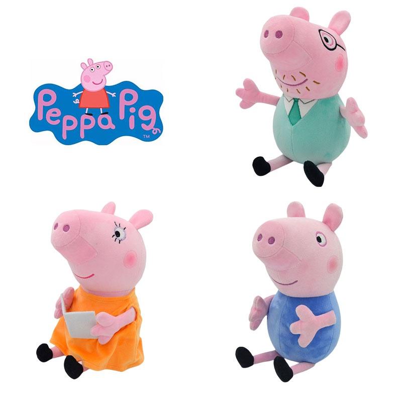 Peppa Pig Plüschtier Weiches und Kuscheliges Stofftier für Kinder