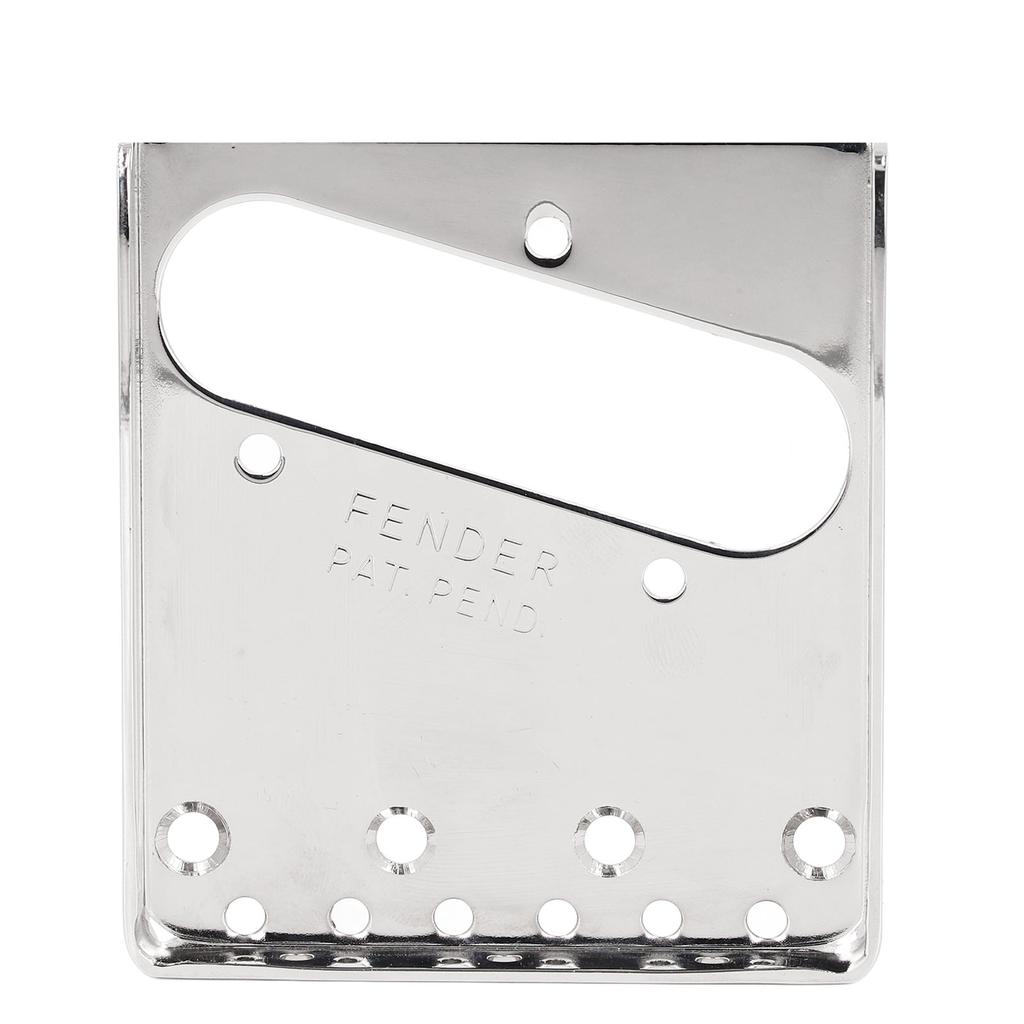 Electric Guitar Bridge Plate Stainless Steel Top Loading Guitar Bridge Plate for TL Cigar Box