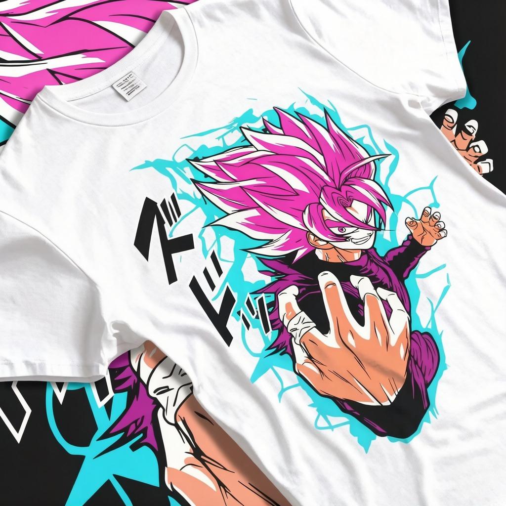 Summer Dragon Ball Tshirt 100 Cotton Vintage Y2K Graphic Print High Quality Unisex Casual Streetwear Tshirt