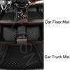 Custom Car Floor Mat for Mercedes Maybach GLS 5 Seat 2021-2022 Year Interior Details Car Accessories Carpet Trunk Mats