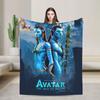 Avatars The Way Of Water Film Poster Flanellen Deken Jongen Zacht Gezellig Plaid Winter Woonkamer Bedsprei Bank Bed Overtrek