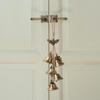 Halloween Door Bell Vintage Halloween Witch Bell Door Knob Decoration Handmade Metal Wind Chime Indoor Outdoor Wicca