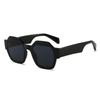 Dernières Lunettes de Soleil Carrées Rétro Grand Modèle Femme Homme Style Rétro Monture Épaisse de Bord Lunettes de Soleil de Luxe pour Homme Lunettes de Soleil Protection UV 400 Lunettes