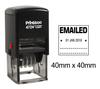 Printtoo Office Stationery Self Inking With Emailed Text Deter Stamp Document Date Rubber