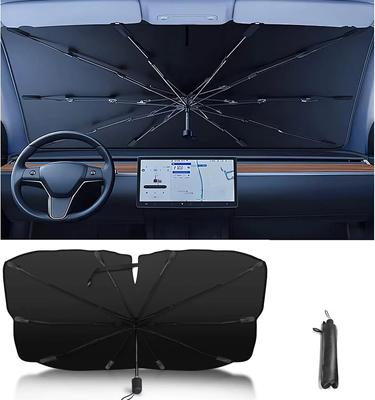 Car Sunshade Windshield Umbrella Front Sun Shade Parasol Foldable Summer Protection Car Seat Heat Insulation Car Accessories