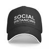 Social Distancing If You Can Read This You're Too Close Printed Woman Baseball Cap Social Distancing Funny Unisex Sunhat