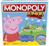 Monopoly Junior Peppa Pig Edition Board Game, 2-4 Players, Kids' Indoor Game, Peppa Pig Toys and Games, Ages 5+ (Amazon Exclusive) [Parallel Import]
