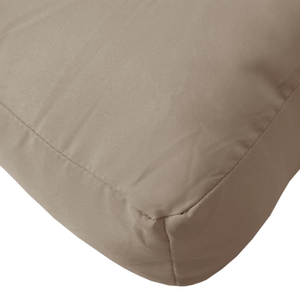 Vidaxl Pallet Sofa Cushions, 2 Pcs, Taupe Color, Fabric
