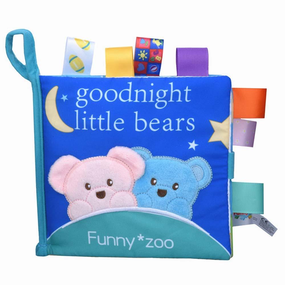Busy Book Cloth Book Toy Funny Early Learning Enlightenment Book  Fine Motor Development