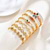 Elegant Luxury Flower Copper Bracelet Women'S Color Zircon Multi-Style Jewelry Accessories Bracelet Fashion Pbr-266