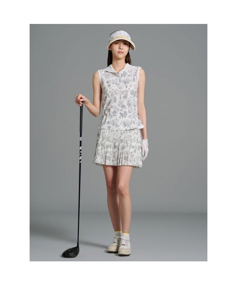 BEANPOLE GOLF [Dariasong] Women'S Pattern Culottes - White