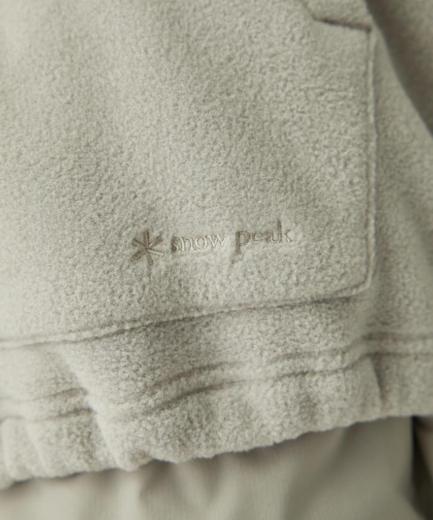 Snow Peak Fleece Hoodie Size Water-Repellent JK-25AU021 (Men's/Women's, Orange, M)