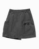Dimiteulibeullaeg Side Pocket Half Pants_Dark Gray