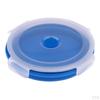 Couvercle, Contenant de Rangement Pliable en Silicone pour Camping Pique-nique, Micro-ondes et Congélateur