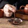 Incense Burner Sticks Incense Holder Brass Lotus Shape Detachable Ash Catcher Smooth Heat Resistant Home Decoration Supplies