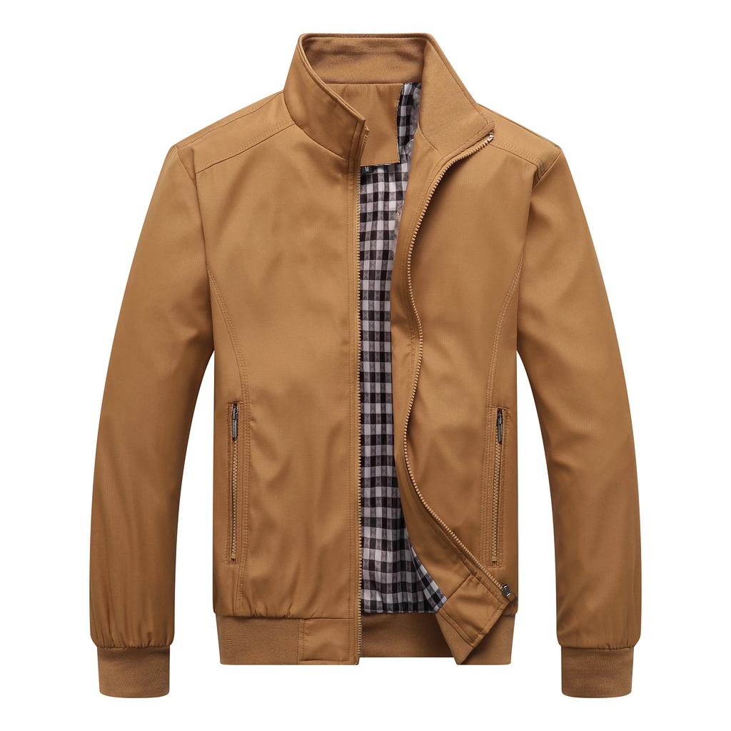 Men's Casual Jacket Autumn Spring Bomber Windbreaker Jackets Men Pilot Coats