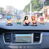 Neu Schütteln Brust Mädchen Auto Dashboard Ornament Sexy Nette Anime Puppen Plump Auto Innen Form Motorrad Zubehör Dekoration