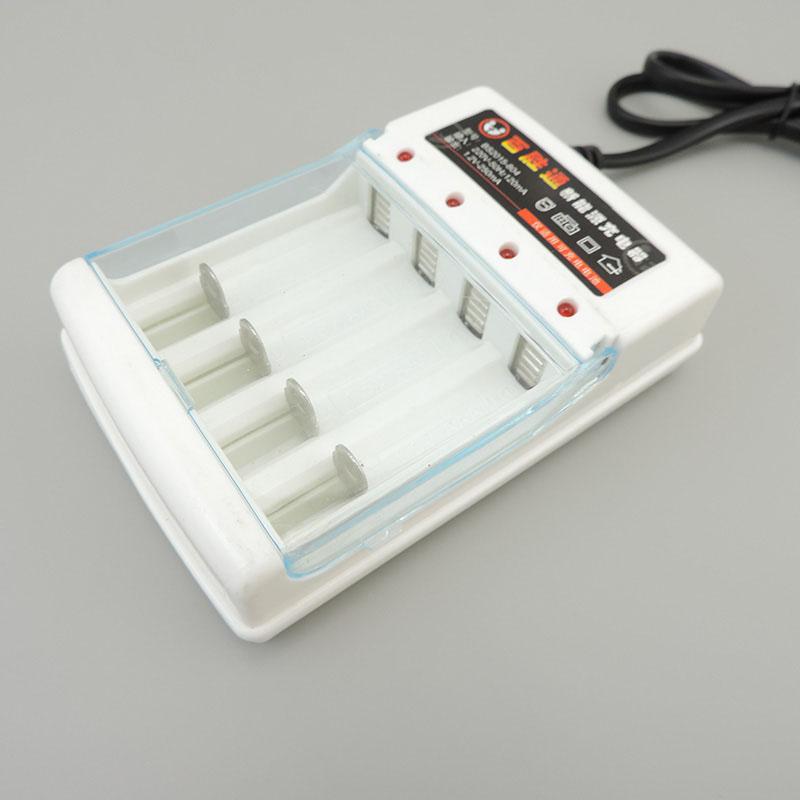 220V 4-Slots Battery Charger Aa/Aaa Ni-Cd Charging Rechargeable Smart Battery Power Charger Us/Eu Plug For 1.2V Separate Charging