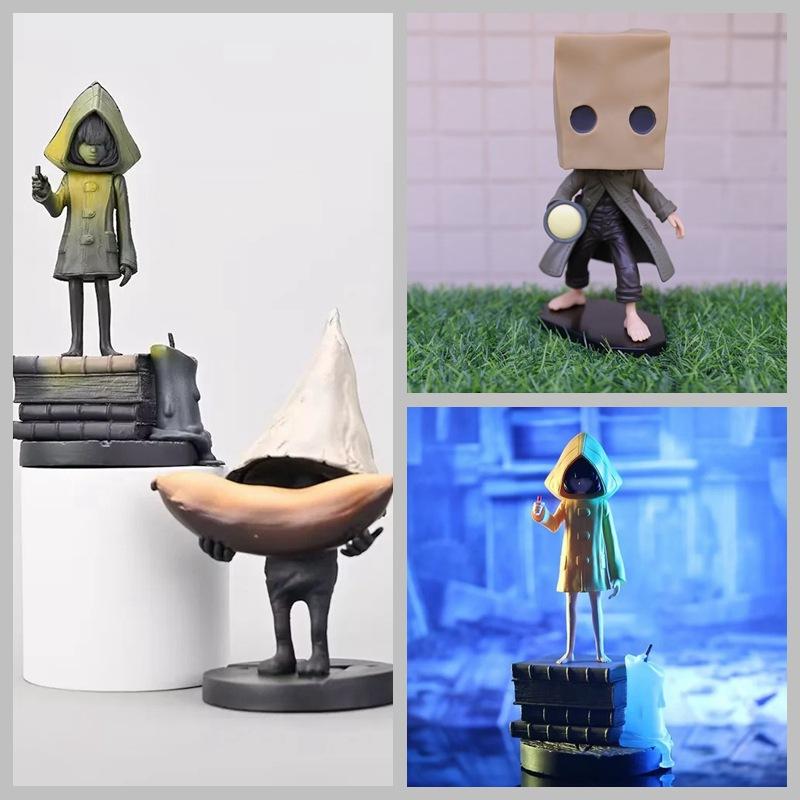 Horror Adventure Game Little Nightmare, Little Six, Nightmare, Yellow Raincoat Six Norm, Boxed Figure